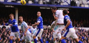 Frank Lampard köpft zum Ausgleich ein frank,lampard,fc,chelsea,fc,everton,kopfball,tor