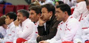 Bruno Labbadia und Fredi Bobic konnten nicht zufrieden sein Fußball,Labbadia
