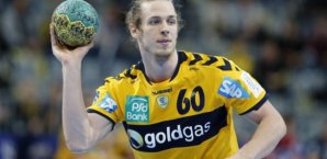 Kim Ekdahl du Rietz war bester Werfer bei den Löwen Kim Ekdahl du Rietz,Rhein-Neckar Löwen,Handball
