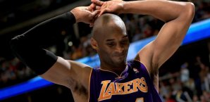 Kaum zu fassen für Kobe Bryant: Seine 40 Punkte reichten nicht kobe,bryant,los,angeles,lakers,enttäuscht
