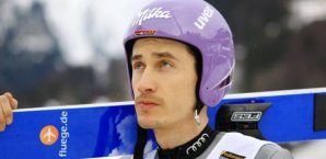 Blick nach oben: Martin Schmitt Martin Schmitt