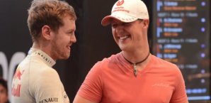 Michael Schumacher und Sebastian Vettel konnten im Einzel nichts holen michael,schumacher,sebastian,vettel,race,