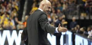 Alba-Coach Sasa Obradovic ist ratlos Obradovic,alba