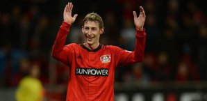 Stefan Kießling traf doppelt für Bayer Leverkusen gegen den HSV Stefan Kießling, Bayer Leverkusen, HSV