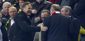 Watzk, Hoeneß, Rummenigge und Hopfner können nicht meckern Watzke,Hoeneß