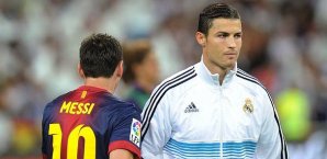 Nicht von dieser Welt. Lionel Messi und Cristiano Ronaldo messi,ronaldo