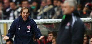 Tuchel bleibt der Mainzer Trainerbank weiter treu Thomas Tuchel, Armin Veh, Mainz, Frankfurt