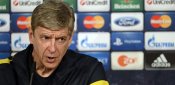 Arsene Wenger gibt sich vor dem Rückspiel mit Arsenal in München trotzig Arsene Wenger, FC Arsenal, Bayern München