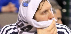 Ist Nowitzkis Gehalt vollkommen unangemessen? dirk,nowitzki,dallas,mavericks,nba,bart,handtuch