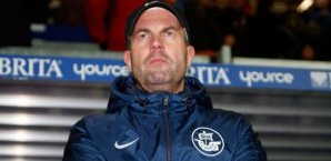 Rostocks Trainer Marc Fascher hatte sich wohl mehr erhofft Marc Fascher, Hansa Rostock