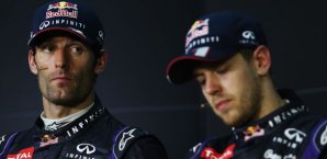 Sicher nicht die besten Freunde: Mark Webber und Sebastian Vettel mark,webber,sebastian,vettel,formel,1,red,bull