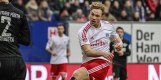 Maximilian Beister erzielt den Ausgleich für den HSV gegen Fürth Maximilian Beister, HSV, Greuther Fürth