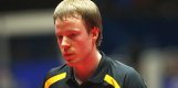 Patrick Baum beim World Team Cup im vergangenen Jahr Patrick Baum, World Team Cup, Tischtennis
