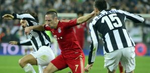 Für den FCB geht es gegen Juve um viel Geld franck,ribery,andrea,barzagli,pirlo,juventus,fc,bayern,münchen,champipons league