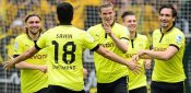Jubeln die BVB-Spieler auch in Wembley? bvb