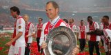 Frank de Boer gewann mit Ajax Amsterdam den dritten Meistertitel in Folge Frank de Boer, Ajax Amsterdam