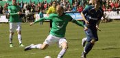 In Hollenbach hatte Hannover 96 noch überraschend mit 1:3 verloren Hannover 96, Jan Schlaudraff, FSV Hollenbach, Testspiel