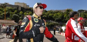 Kimi Räikkönen war nach der Kollision mit Sergio Perez in Monaco stinksauer Kimi Räikkönen, GP Monaco 2013
