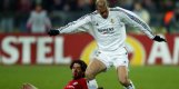 Michael Ballack und Zinedine Zidane trafen im Champions League Finale 2002 aufeinander Michael Ballack, Zinedine Zidane