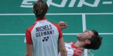 Michael Fuchs, Birgit Michels, Badminton-Team-WM