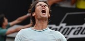 Rafael Nadal steht im Finale von Rom Rafael Nadal