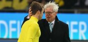 Reinhard Rauball findet das Aus von Mario Götze für die Champions League für den 20-Jährgen Reinhard Rauball, Mario Götze