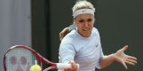 Sabine Lisicki setzte sich in zwei Sätzen gegen Sofia Arvidsson aus Schweden durch Sabine Lisicki, French Open