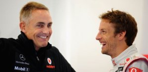 Jenson Button, Martin Whitmarsh, McLaren