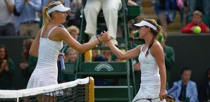 Maria Sharapova, Michelle Larcher de Brito, Wimbledon
