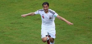 Shinji Okazaki, hier beim Confed Cup, spielt in Zukunft für Mainz Shinji Okazaki, Japan