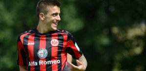 Joselu traf doppelt für die Eintracht Joselu,Eintracht Frankfurt