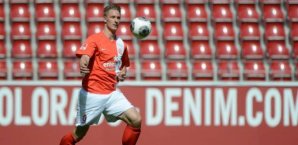 Sebastian Polter traf doppelt für den FSV Mainz 05 Sebastian Polter, FSV Mainz 05