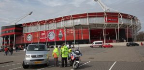 Das Spiel in Alkmaar musste abgebrochen werden az,alkmaar