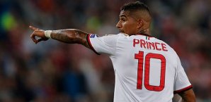 Kevin-Prince Boateng muss in der Bundesliga keine Sperre absitzen Kevin-Prince Boateng, AC Mailand