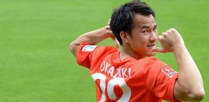 Shinji Okazaki trifft auf seine alten Kollegen Shinji Okazaki, Mainz 05