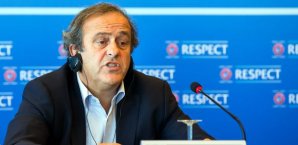 Uefa-Präsident Michel Platini UEFA,Platini,Fußball