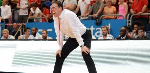 Bambergs Trainer Chris Fleming Chris Fleming,Baskets Bamberg,Basketball,BBL