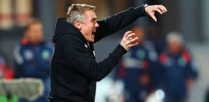 Dynamo-Trainer Olaf Janßen Olaf Janßen,Dynamo Dresden,2. Bundesliga