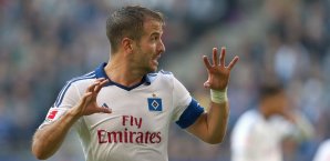 Rafael van der Vaart ist angeschlagen Rafael van der Vaart,Hamburger SV,Bundesliga