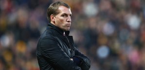 Brendan Rodgers, Trainer der Reds Brendan Rodgers,FC Liverpool,Premier-League