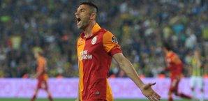 Burak Yilmaz traf für Galatasaray Burak Yilmaz