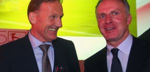 Hans-Joachim Watzke und Karl-Heinz Rummenigge Hans-Joachim Watzke,Karl-Heinz Rummenigge