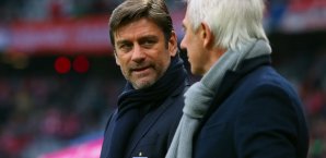 Oliver Kreuzer und Bert van Marwijk sind unterschiedlicher Meinung Oliver Kreuzer