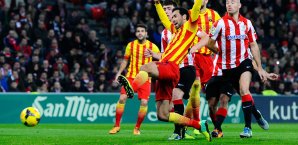 Sergio Busquets brachte Barca in Führung sergio busquets, fc barcelona