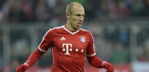Arjen Robben hofft auf eine schnelle Rückkehr auf den Platz Arjen Robben,FC Bayern München,Bundesliga,Fußball