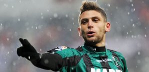 Domenico Berardi ist derzeit an Sassuolo verliehen Berardi