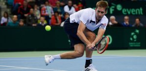 Nächsten Sieg für Deutschland eingefahren: Florian Mayer Florian Mayer,Tennis,Davis Cup