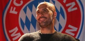 Pep Guardiola vor seinem ersten CL-Achtelfinale mit den Bayern Josep Guardiola,FC Bayern München,Bundesliga