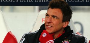 Acuh gegen den VfB Stuttgart nicht in der Startelf: Mario Mandzukic Mario Mandzukic,FC Bayern München,Bundesliga