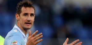 Miro Klose und Lazio Rom erwartet eine schwere Aufgabe Miroslav Klose,Lazio Rom,Serie A